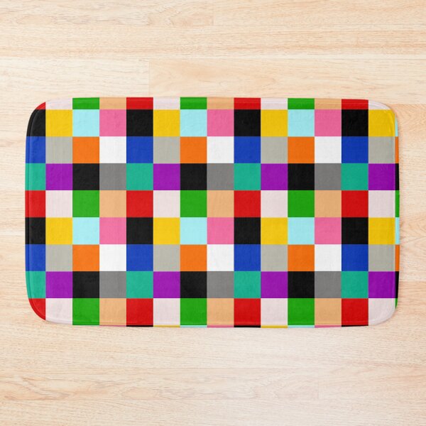 Item preview, Bright Colorful Checkered Pattern Design  designed and sold by PatternTitan.