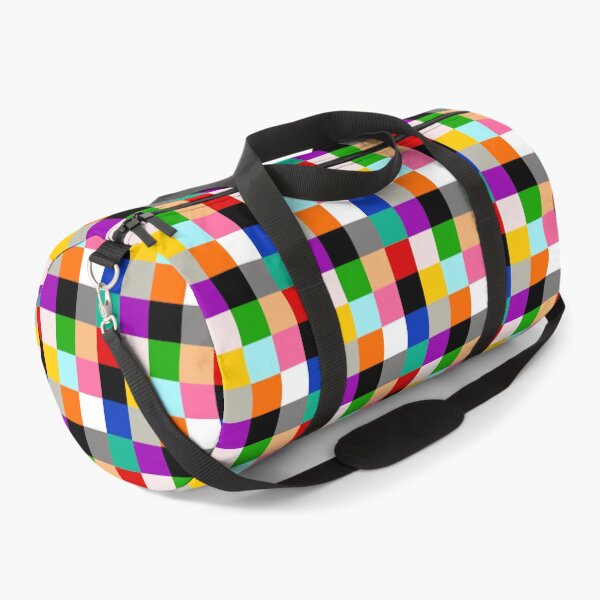 Item preview, Bright Colorful Checkered Pattern Design designed and sold by PatternTitan.