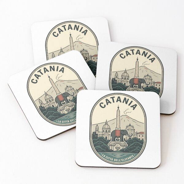 Item preview, Vintage Catania Sicily Elephant Fountain Mount Etna designed and sold by k3rstman1.