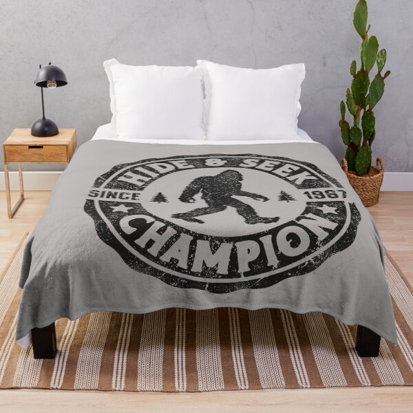 Item preview, Bigfoot Hide and Seek Champion Funny Sasquatch Retro Vintage designed and sold by GreggRoss.