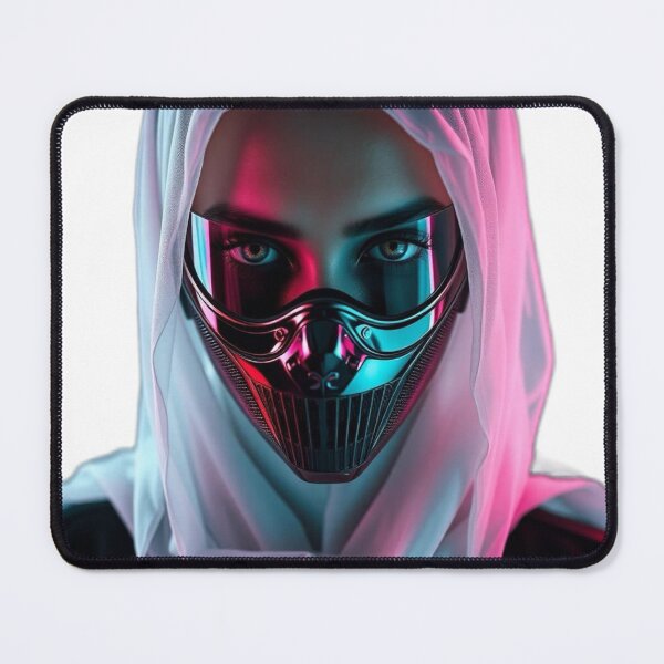 Item preview, MEMORA Cyber Veil – Neon Masked Future designed and sold by Memora405.