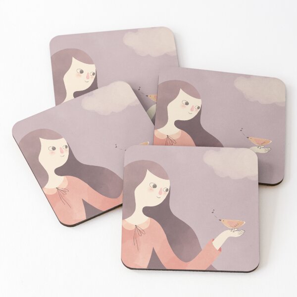 Item preview, The Girl and the Bird designed and sold by elise lesueur.