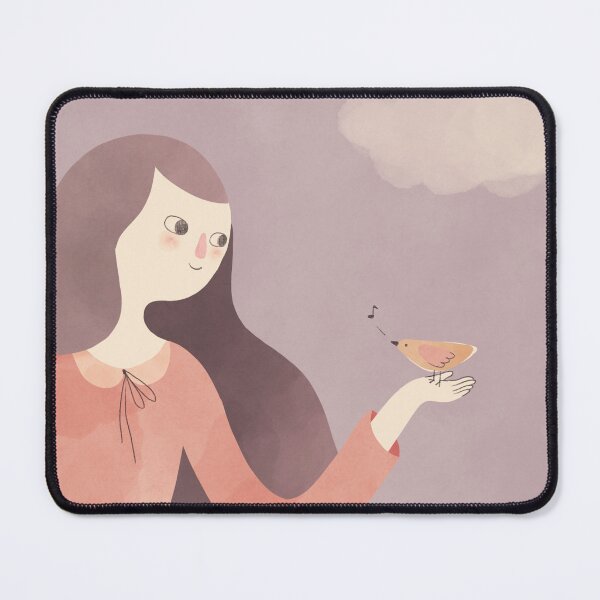 Item preview, The Girl and the Bird designed and sold by elise lesueur.