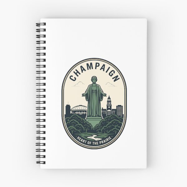 Item preview, Vintage Champaign Illinois Alma Mater Statue Emblem designed and sold by k3rstman1.
