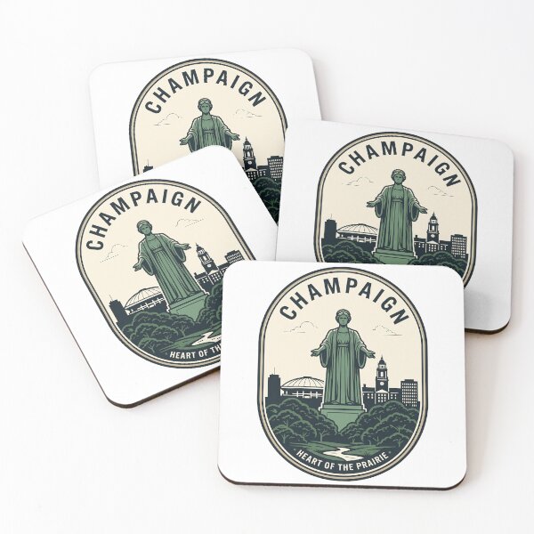 Item preview, Vintage Champaign Illinois Alma Mater Statue Emblem designed and sold by k3rstman1.