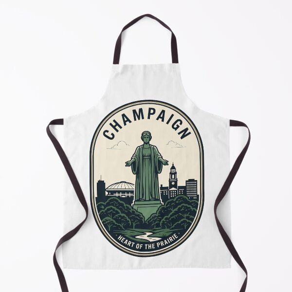 Item preview, Vintage Champaign Illinois Alma Mater Statue Emblem designed and sold by k3rstman1.