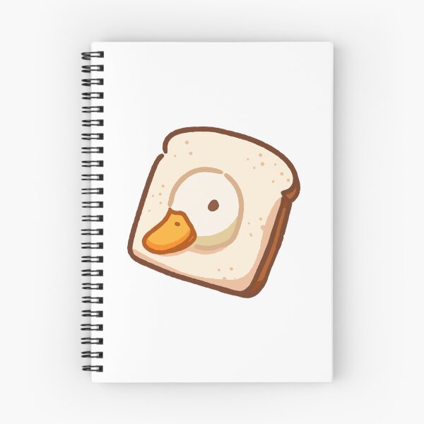 Item preview, Cute Duck With Bread Funny Kawaii Bird Art designed and sold by Shingogifts.
