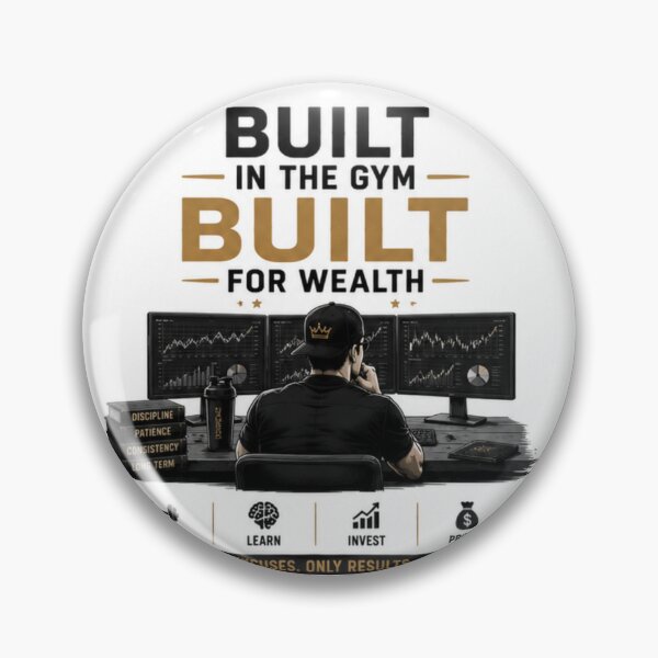 Item preview, Build Wealth No Excuses designed and sold by fadeinkstudio.