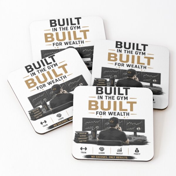 Item preview, Build Wealth No Excuses designed and sold by fadeinkstudio.