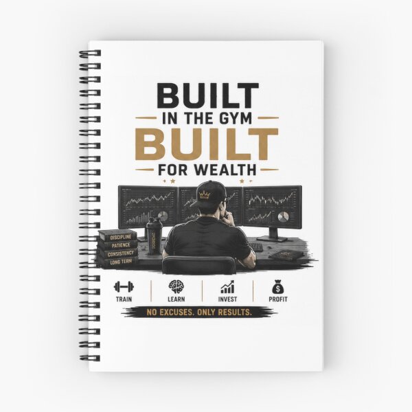 Item preview, Build Wealth No Excuses designed and sold by fadeinkstudio.