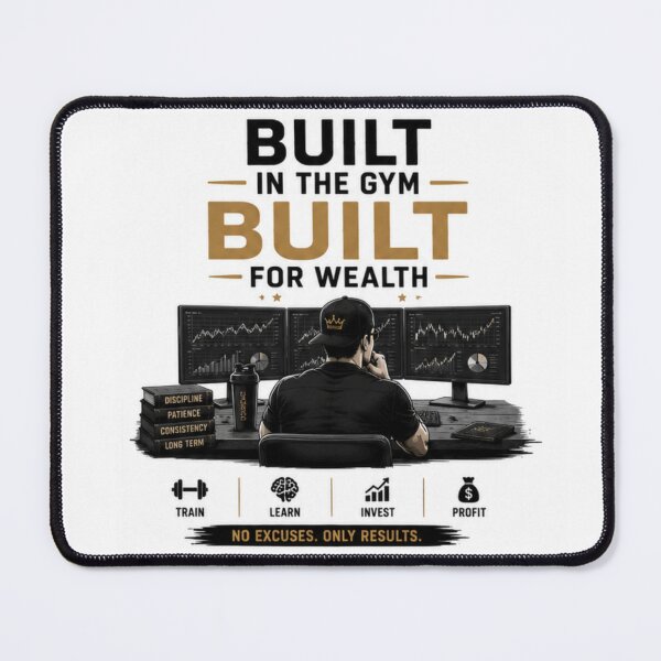 Item preview, Build Wealth No Excuses designed and sold by fadeinkstudio.