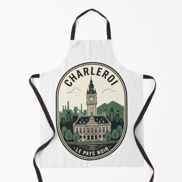 Item preview, Charleroi Belgium Le Pays Noir Vintage Travel Badge designed and sold by k3rstman1.