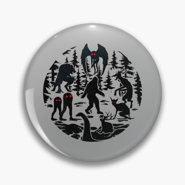 Item preview, Bigfoot Loch Ness Monster Mothman and Others! Funny Cryptid designed and sold by GreggRoss.