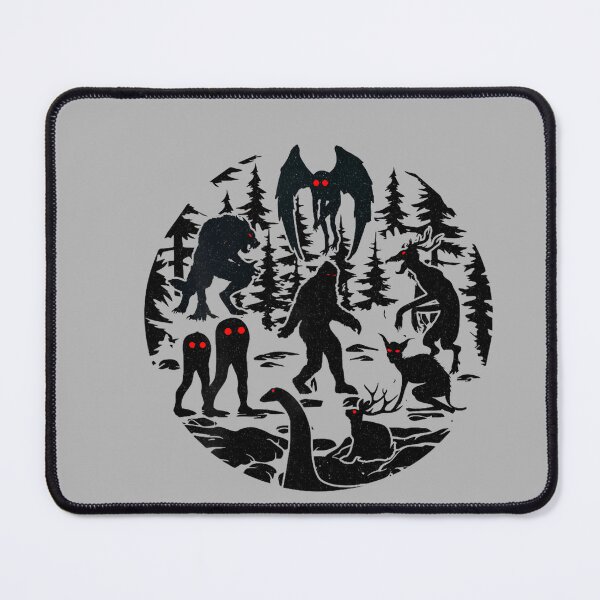 Item preview, Bigfoot Loch Ness Monster Mothman and Others! Funny Cryptid designed and sold by GreggRoss.