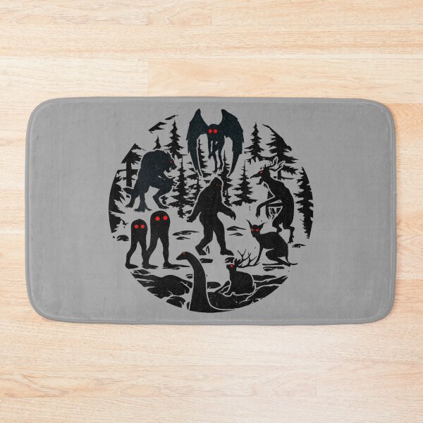 Item preview, Bigfoot Loch Ness Monster Mothman and Others! Funny Cryptid designed and sold by GreggRoss.
