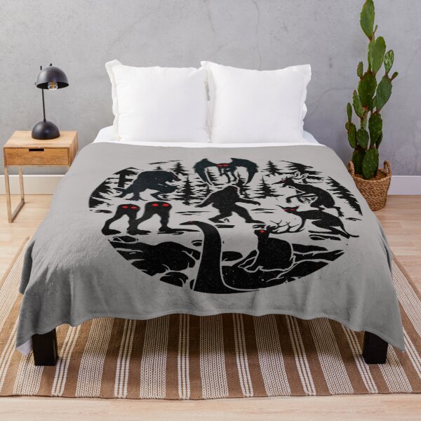 Item preview, Bigfoot Loch Ness Monster Mothman and Others! Funny Cryptid designed and sold by GreggRoss.