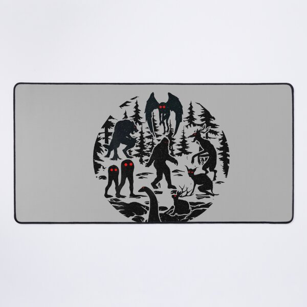 Item preview, Bigfoot Loch Ness Monster Mothman and Others! Funny Cryptid designed and sold by GreggRoss.