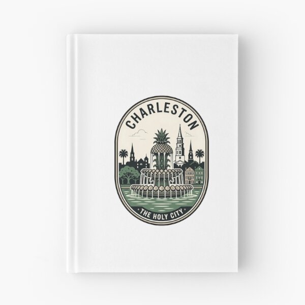 Item preview, Vintage Charleston SC Pineapple Fountain Badge designed and sold by k3rstman1.