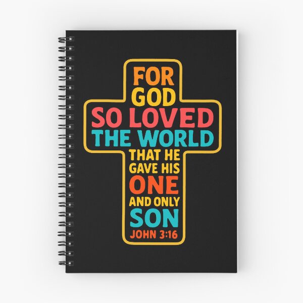 Item preview, John 3:16 For God So Loved The World designed and sold by plushism.