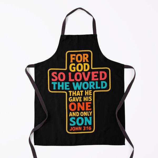 Item preview, John 3:16 For God So Loved The World designed and sold by plushism.