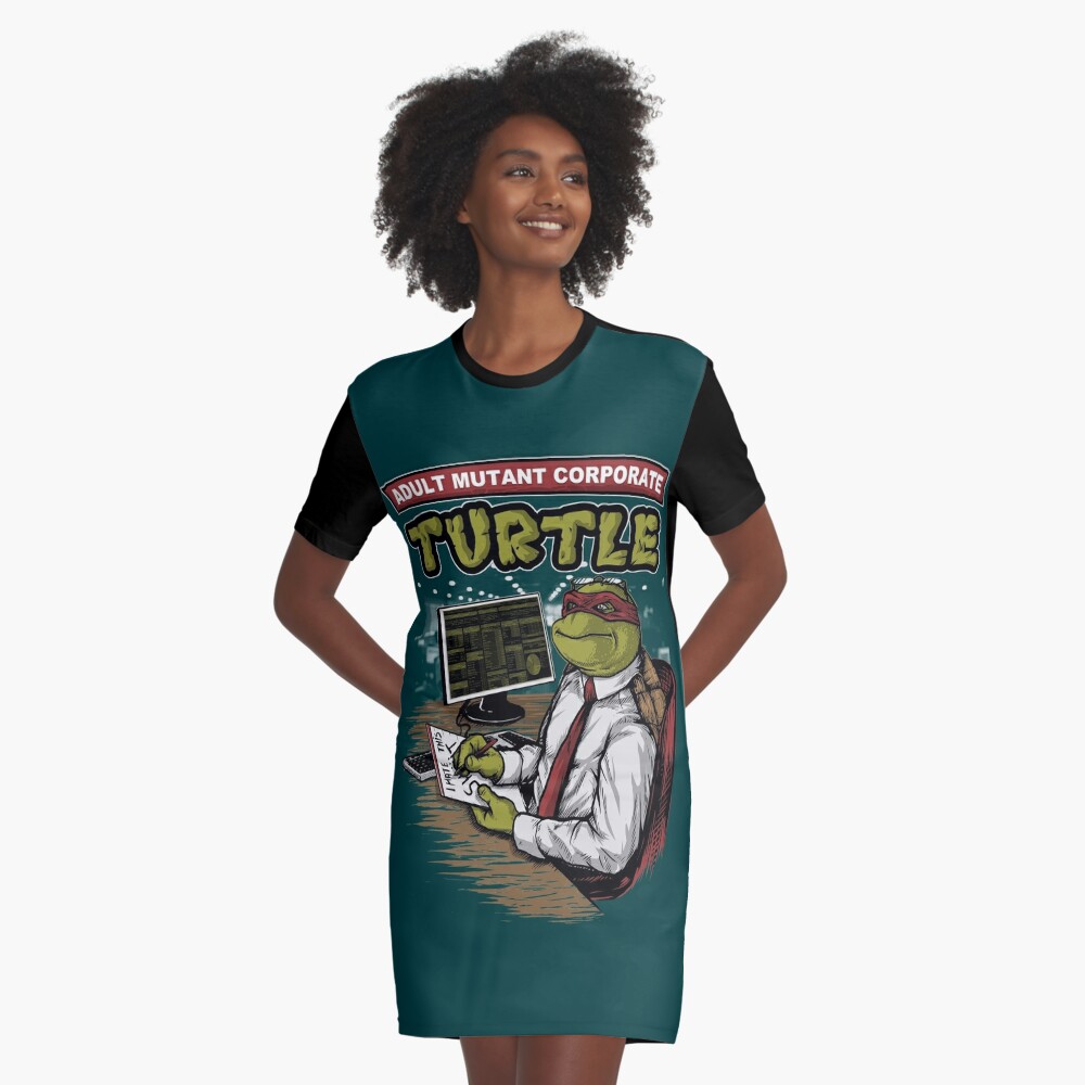 Adult Mutant Corporate Turtle T-Shirt