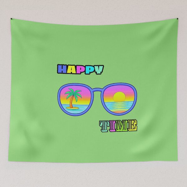 Item preview, Happy Time Beach designed and sold by Aimetoi.