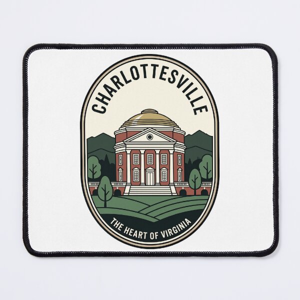 Item preview, Charlottesville Virginia Rotunda Vintage Travel Badge designed and sold by k3rstman1.