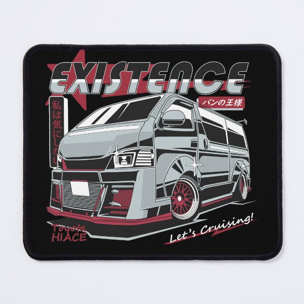Item preview, Existence バンの王様 - JDM Custom Van King Let's Cruising Poster designed and sold by Pupung oktavian.
