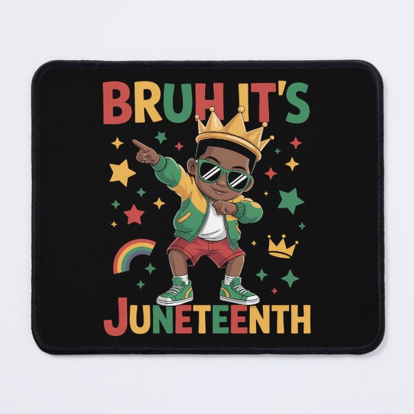 Item preview, Bruh It's Juneteenth Dabbing Boys Celebrating Black Freedom designed and sold by sailorjessiArt.