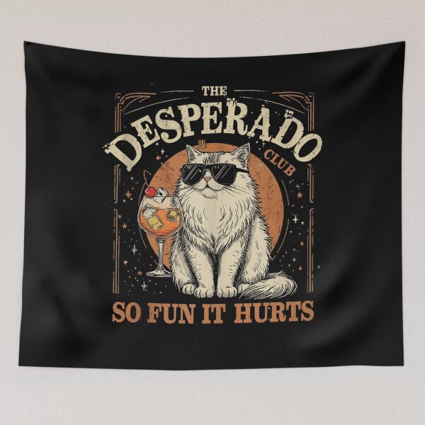 Item preview, Desperado Club Mama Needs a Night Off Funny Cat  designed and sold by Bralipse.