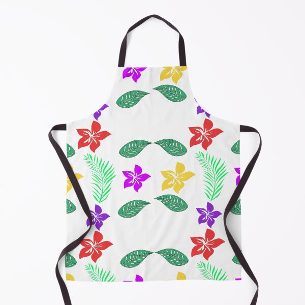 Item preview, Colorful Tropical Floral Seamless Pattern with Leaves and Exotic Flowers on Light Background designed and sold by Ei-Ei.