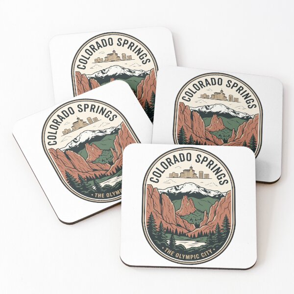 Item preview, Vintage Colorado Springs Pikes Peak Travel Badge designed and sold by k3rstman1.