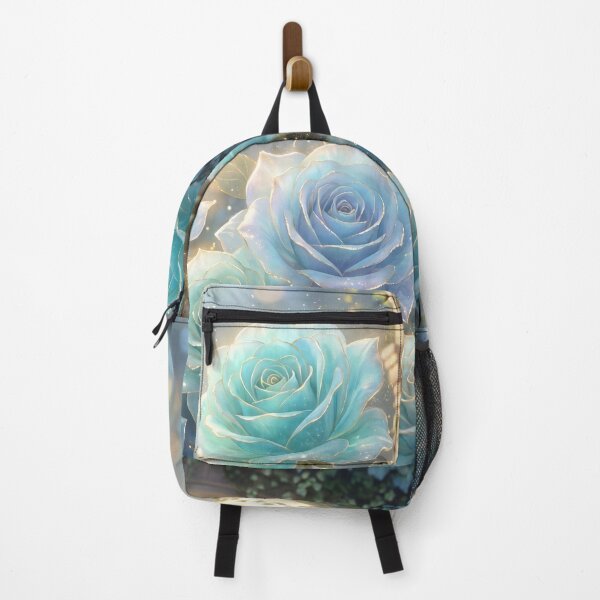 Item preview, Enchanted Blue Roses in a Sunlit Garden Arch designed and sold by higgins5.