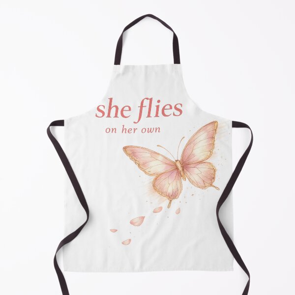 Item preview, She Flies On Her Own Butterfly Gift for Her Women Independence Empowerment Shirt designed and sold by DreamelleStudio.