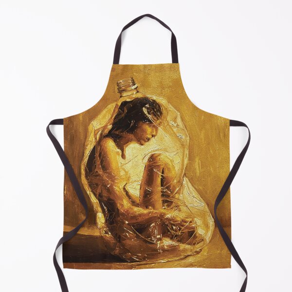 Item preview, Woman Trapped in Plastic Bottle designed and sold by RamyGallery.