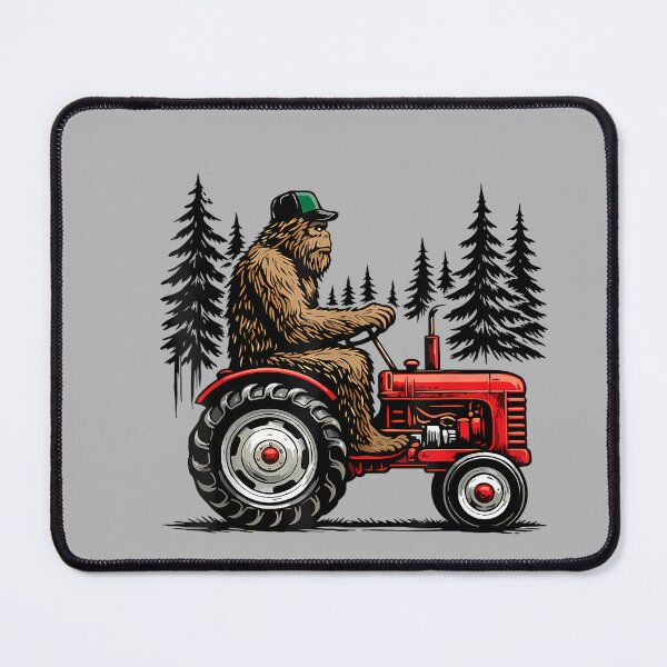 Item preview, Bigfoot Tractor Farming Funny Farmer Sasquatch Lovers designed and sold by GreggRoss.