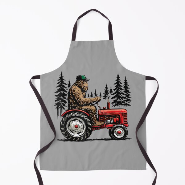 Item preview, Bigfoot Tractor Farming Funny Farmer Sasquatch Lovers designed and sold by GreggRoss.