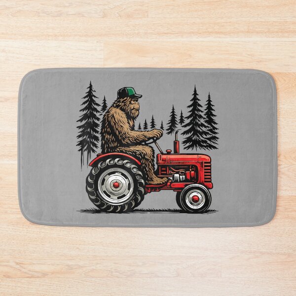 Item preview, Bigfoot Tractor Farming Funny Farmer Sasquatch Lovers designed and sold by GreggRoss.