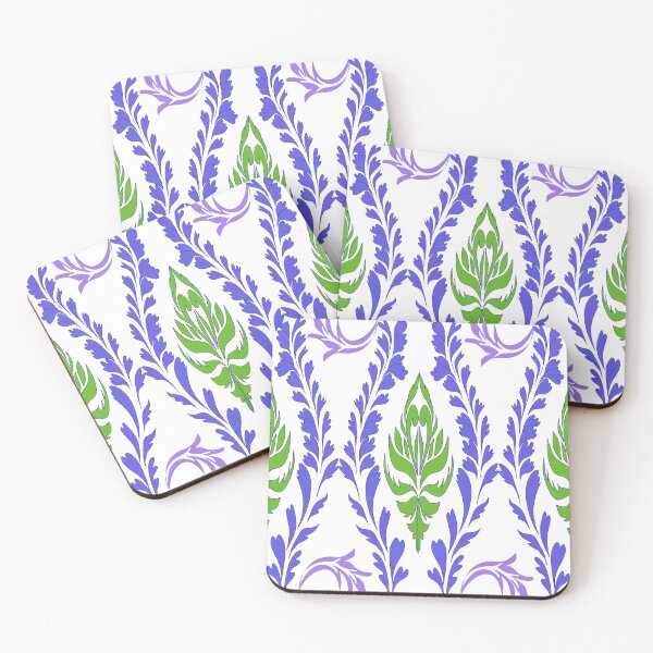 Item preview, Elegant Botanical Seamless Pattern with Ornamental Leaves and Floral Motifs designed and sold by Ei-Ei.