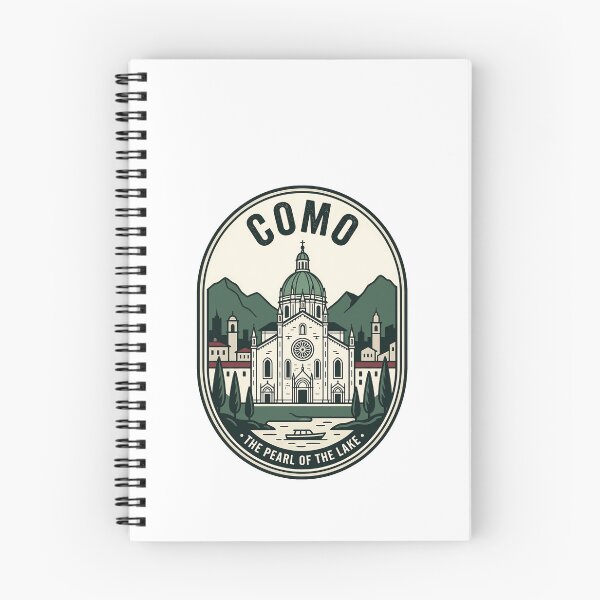 Item preview, Lake Como Italy Vintage Travel Badge designed and sold by k3rstman1.