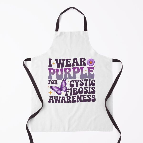 Item preview, Cystic Fibrosis Awareness I wear Purple For Cystic Fibrosis Print designed and sold by sailorjessiArt.