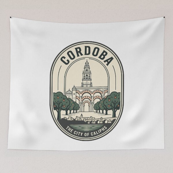 Item preview, Cordoba Spain City of Caliphs Vintage Travel Badge designed and sold by k3rstman1.