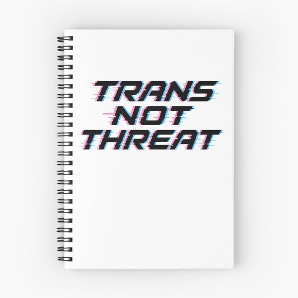 Item preview, Trans Not Threat - Y2K Cyber Glitch designed and sold by HumanMess.
