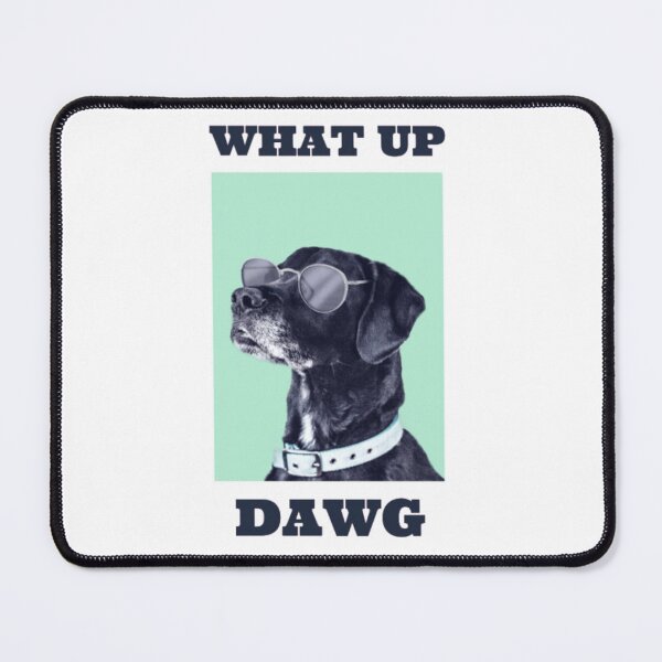Item preview, WHAT UP DAWG - Cool Black Lab in Sunglasses designed and sold by GenZFashion000.