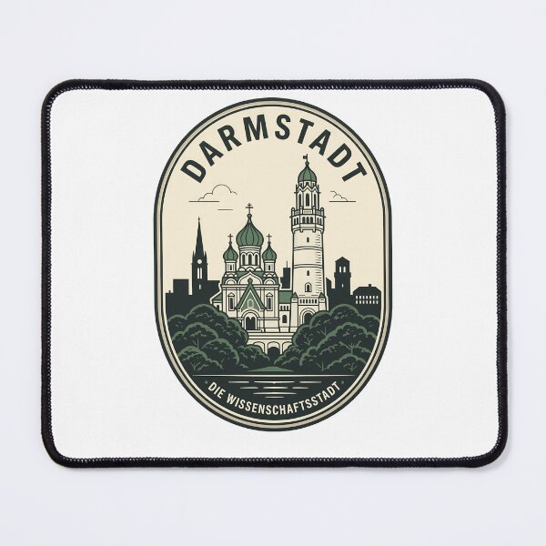 Item preview, Vintage Darmstadt Germany City of Science Badge designed and sold by k3rstman1.