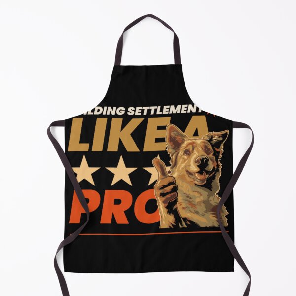 Item preview, Building Settlements Like A Pro - Funny Gaming Dog designed and sold by GenZFashion000.