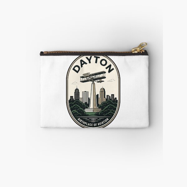 Item preview, Vintage Dayton Ohio Birthplace of Aviation Skyline designed and sold by k3rstman1.