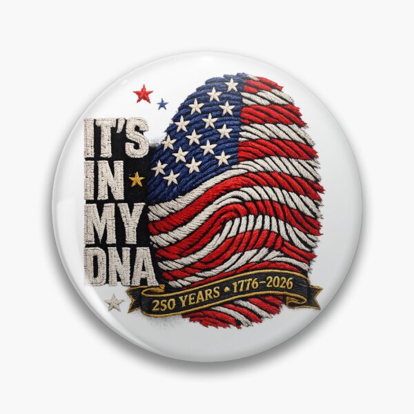 Artikelvorschau, Es liegt in meiner DNA – der Fingerabdruck der US-Flagge – 250 Jahre Amerika entworfen und verkauft von Youngkev-arts.