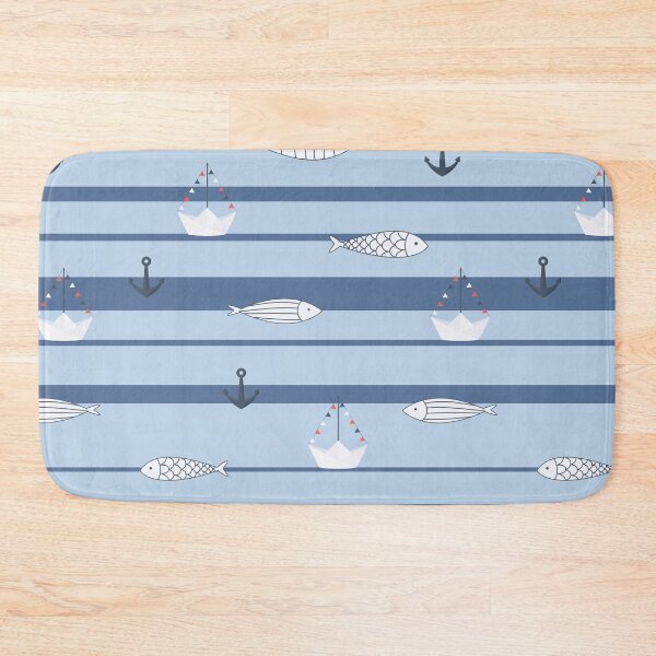Item preview, marine design with fishes designed and sold by Olyanazh.