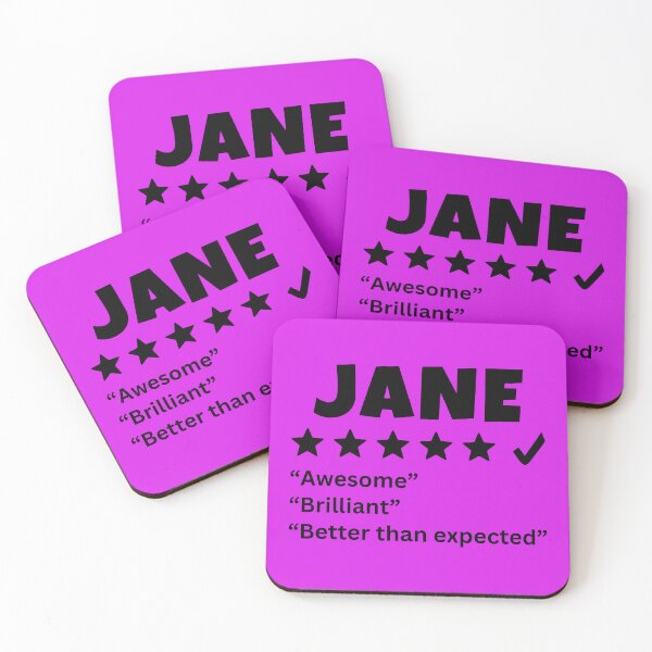 Item preview, Jane Review designed and sold by glowdesigns.